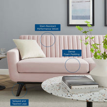 Load image into Gallery viewer, Engage Channel Tufted Performance Velvet Sofa