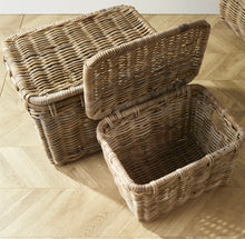 Load image into Gallery viewer, RUTHIE STORAGE TRUNKS, SET OF 2