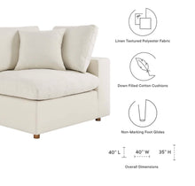 Load image into Gallery viewer, Commix Down Filled Overstuffed 6-Piece Sectional Sofa