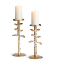 Load image into Gallery viewer, Brier Candle Stands, set of 2