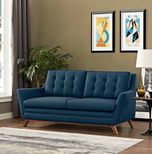 Load image into Gallery viewer, Beguile Upholstered Fabric Loveseat