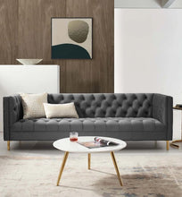 Load image into Gallery viewer, Delight Tufted Button Performance Velvet Sofa