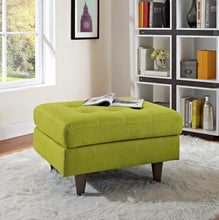 Load image into Gallery viewer, Contessa Upholstered Fabric Ottoman
