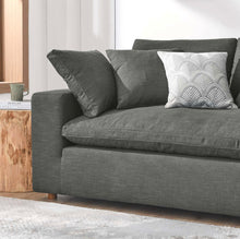 Load image into Gallery viewer, Commix Down Filled Overstuffed Sectional Sofa and Ottoman Set
