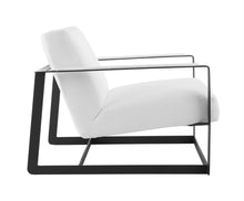 Load image into Gallery viewer, Seg Upholstered Accent Chair in Black White
