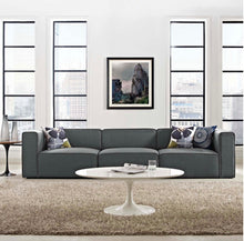 Load image into Gallery viewer, Compound 3 Piece Upholstered Fabric Sectional Sofa Set
