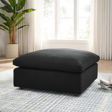Load image into Gallery viewer, Giuli Down Filled Overstuffed Ottoman
