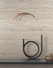 Load image into Gallery viewer, Misty Hemp Light Natural Wallpaper
