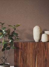 Load image into Gallery viewer, Linen Levels Russet Wallpaper

