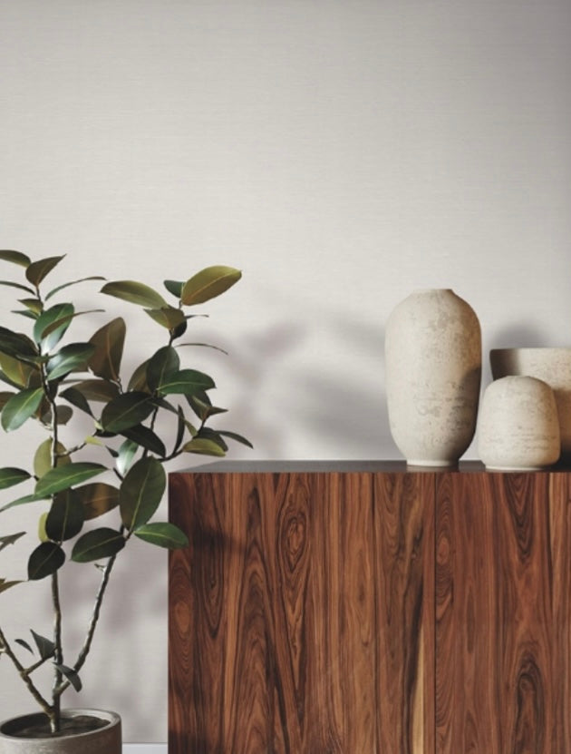 Linen Levels Whitecaps Wallpaper