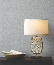 Load image into Gallery viewer, Sheer Linen Ensign Blue Wallpaper
