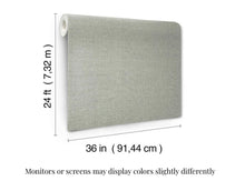 Load image into Gallery viewer, Sheer Linen Sparkling Ash Wallpaper
