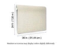 Load image into Gallery viewer, Timeless Paperweave Oyster Pearl Wallpaper
