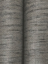 Load image into Gallery viewer, Twist Paperweave Black / Gray Wallpaper
