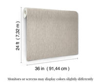 Load image into Gallery viewer, Meridian Paperweave Winter Wheat Wallpaper
