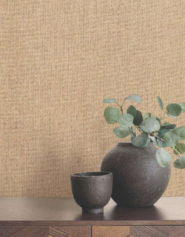 Radiant Paperweave Butter Wallpaper