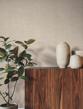 Load image into Gallery viewer, Check Paperweave Toasted Walnut Wallpaper
