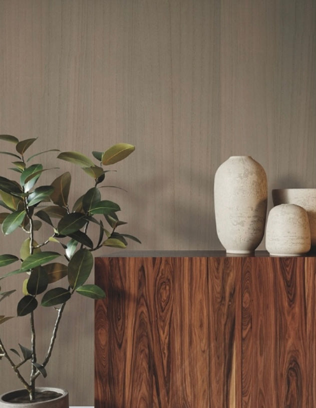 Wood Veneer Pebble Wallpaper
