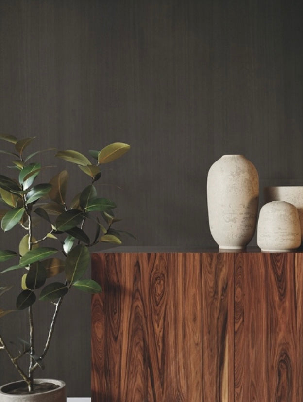 Wood Veneer Walnut Wallpaper