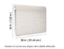 Load image into Gallery viewer, Painted Hemp Whitewash Wallpaper
