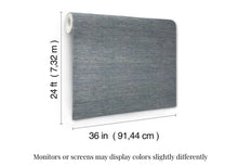 Load image into Gallery viewer, Oceanside Grass Grey Mist Wallpaper
