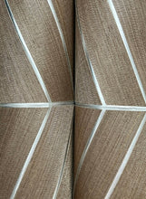 Load image into Gallery viewer, Chevron Abaca Cinnamon Wallpaper
