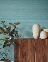 Load image into Gallery viewer, Smooth Abaca Deep Sea Wallpaper
