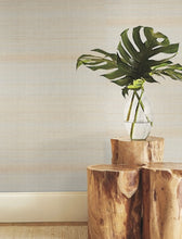 Load image into Gallery viewer, Tailored Abaca White Pearl Wallpaper
