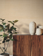 Load image into Gallery viewer, Glistening Sisal Golden Wallpaper
