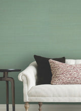 Load image into Gallery viewer, Maguey Sisal Seafoam Wallpaper

