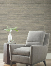 Load image into Gallery viewer, Horizontal Jute Black / Natural Wallpaper
