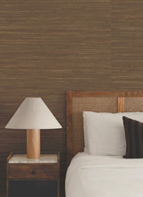 Load image into Gallery viewer, Multicolored Hemp Brown Wallpaper
