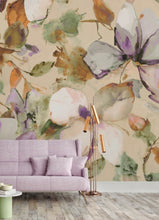 Load image into Gallery viewer, Florian Lavender Wall Mural
