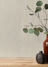 Load image into Gallery viewer, Oren Ash Shimmering Striations Wallpaper
