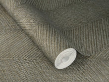 Load image into Gallery viewer, Ione Textured Chevron Wallpaper

