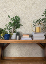 Load image into Gallery viewer, Ellery Herringbone Wallpaper
