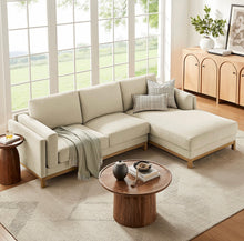 Load image into Gallery viewer, Roscoe Right-Facing Fabric Sectional Sofa with Chaise
