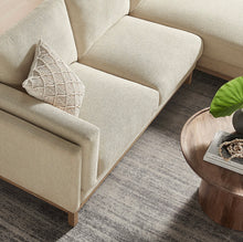 Load image into Gallery viewer, Roscoe Right-Facing Fabric Sectional Sofa with Chaise
