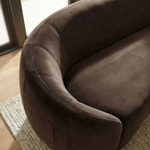 Load image into Gallery viewer, Contessa Curved Performance Velvet Sofa
