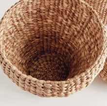 Load image into Gallery viewer, Water Hyacinth Ginger Jars, set of 2
