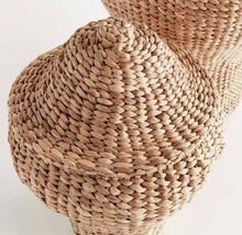 Load image into Gallery viewer, Water Hyacinth Ginger Jars, set of 2
