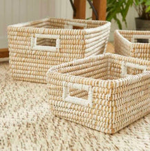 Load image into Gallery viewer, Rivergrass Rectangular Storage baskets, set of 3
