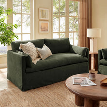 Load image into Gallery viewer, Wellfleet Slipcovered Linen-Blend Loveseat
