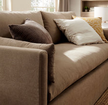 Load image into Gallery viewer, Wellfleet 85" Slipcovered Fabric Sofa
