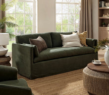 Load image into Gallery viewer, Wellfleet 85" Slipcovered Fabric Sofa
