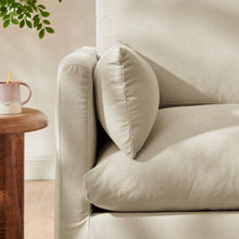Load image into Gallery viewer, Wellfleet Slipcovered Linen-Blend Armchair
