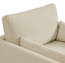 Load image into Gallery viewer, Wellfleet Slipcovered Linen-Blend Armchair
