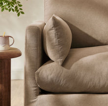Load image into Gallery viewer, Wellfleet Slipcovered Linen-Blend Armchair
