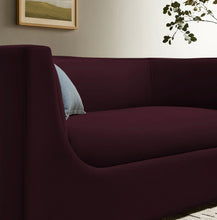 Load image into Gallery viewer, Hilda 67" Curved Back Performance Velvet Loveseat
