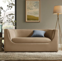 Load image into Gallery viewer, Hilda 67" Curved Back Performance Velvet Loveseat
